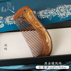 Fengming comb mother-of-pearl inlay detail – shimmering Eastern aesthetic
