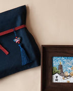 Gift pouch and packaging for Changzhou Random-Stitch Embroidery mini art frame